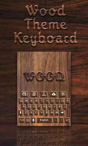 Wooden Keyboard 2