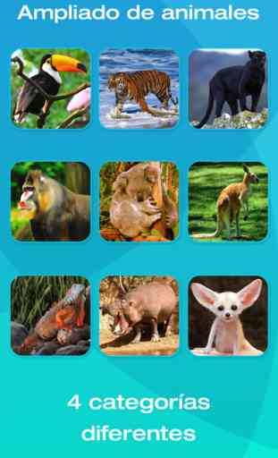 Animales de la jungla y de safari: Tarjetas de memoria para bebés gratuitas - El mejor juego y una gran diversión para los niños más pequeños 4