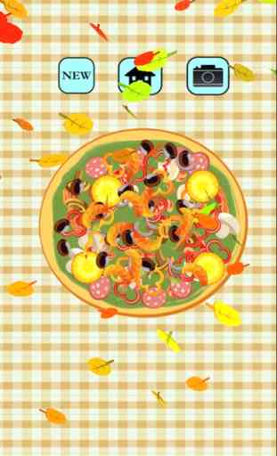 QCat - amo la pizza de niño (juego gratuito para niño preescolar) 4
