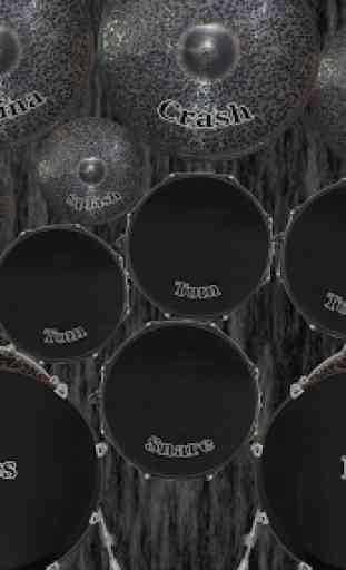 Drum kit metal 1
