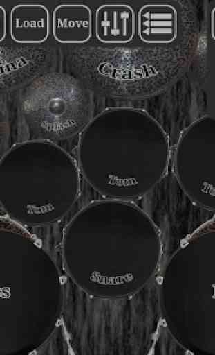 Drum kit metal 2