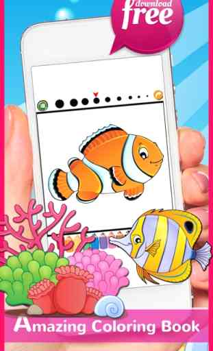 Marine Animals Coloring Book For Kids And Toddlers 3
