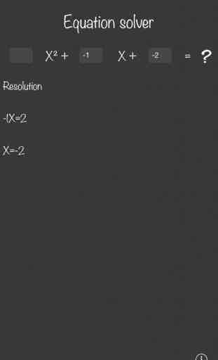 Resolver ecuaciones 1