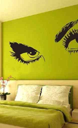 Diseño de pintura decorativa de pared 1