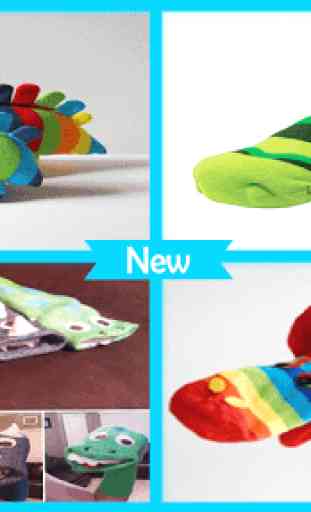 DIY Puppet Dinosaur Sock Ideas 1