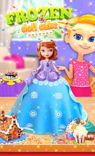 Fairy Princess Ice Cream Cake Making Game 4