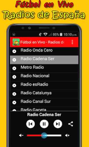 Fútbol en Vivo | Radios de España 3