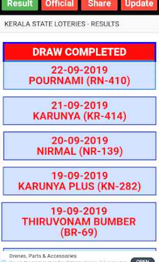 Kerala Lottery 1