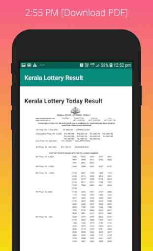 Kerala Lottery  Result 3