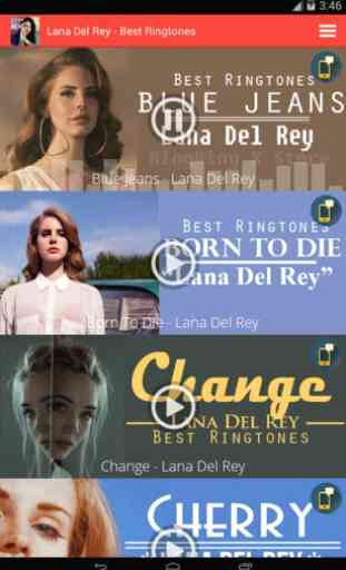 Lana Del Rey - Best Ringtones 1