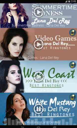 Lana Del Rey - Best Ringtones 3