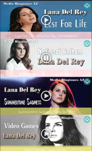 Lana Del Rey Best Ringtones 4