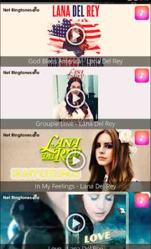 Lana Del Rey Top Ringtones Offline 2