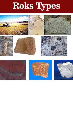 Lista de tipos de rocas 3