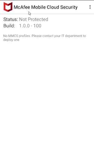 McAfee Mobile Cloud Security App 2