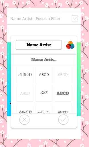 Name Art - Focus n Filter 3