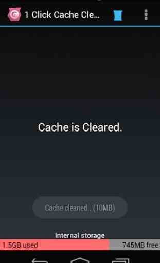 One Click Cache Cleaner 2