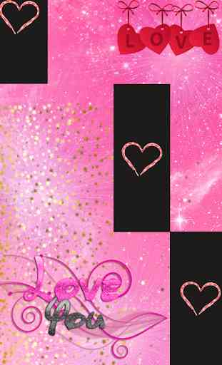 Piano Love & Hearts Tiles : Pink Magic Music Game 1