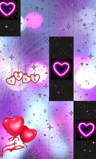 Piano Love & Hearts Tiles : Pink Magic Music Game 2