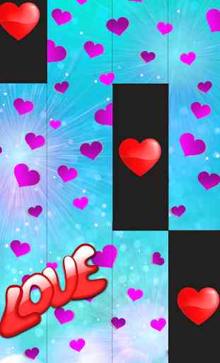 Piano Love & Hearts Tiles : Pink Magic Music Game 3