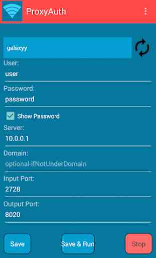 ProxyAuth for Android 3