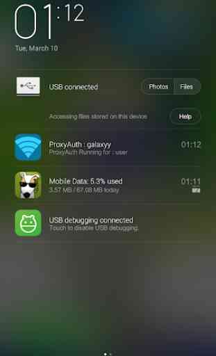 ProxyAuth for Android 4