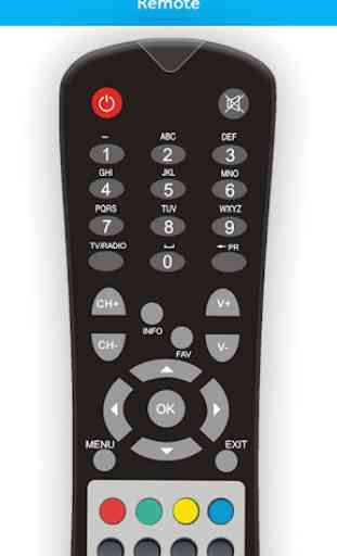 Remote Control For DishTV Set Top Box 1