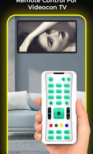 Remote Control For Videocon TV 3
