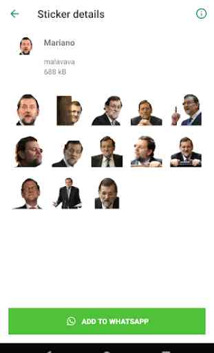 Stickers de Políticos de España - WastickerApps 1