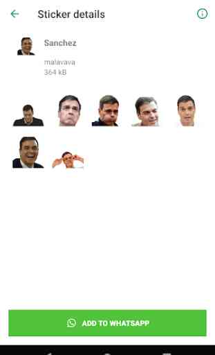Stickers de Políticos de España - WastickerApps 2