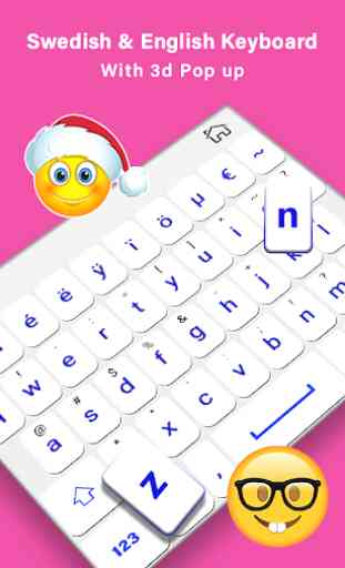 Swedish keyboard, Svensk tangentbord för android 2