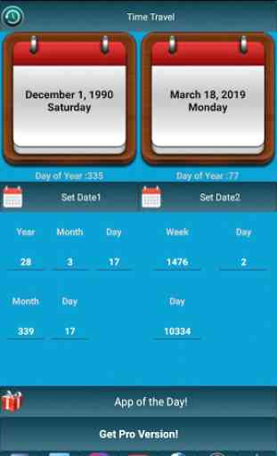 Years & Days Calculator 3