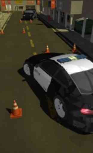3D Police Car-Parking Sim 1