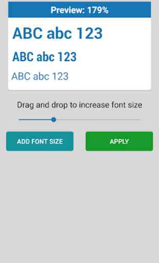 Big Font Size App 3