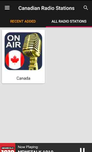 Canada Radio Stations FM/AM 4