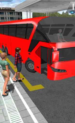City Bus Public Transport Driving Simulator 3D 2
