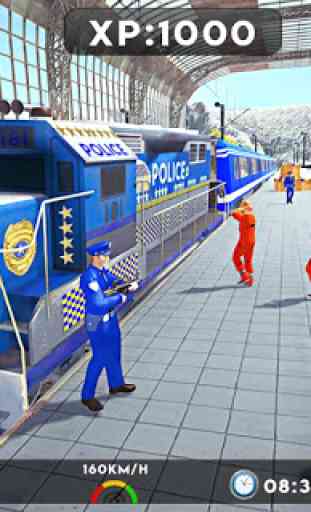 Juegos de trenes de la policía de Estados Unidos 1