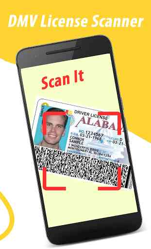 Licencia de conducir: escáner, lector, escanear, 1