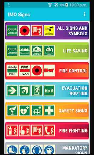 Marine Safety Signs & Symbols 1