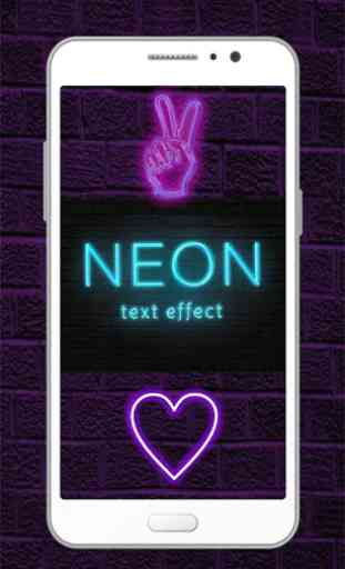 Neon Light Photo Design – Neon Name Maker 1