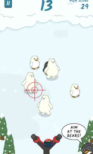 Penguins & Polar Bears - Arcade Shooter Mini game 1