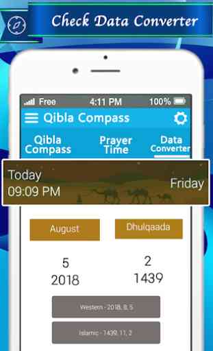 Qibla Direction Locator – Namaz Times 2018 4