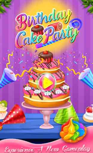 real cake maker - juego de cocina de pasteles de 1