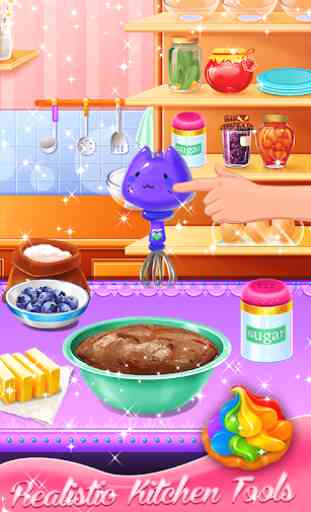 real cake maker - juego de cocina de pasteles de 3