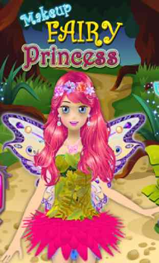 Real cuento de hadas princesa de maquillaje juego 3