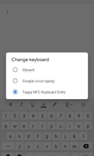 Tappy NFC Keyboard Entry 3
