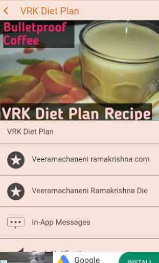 VRK Diet App Telugu 2