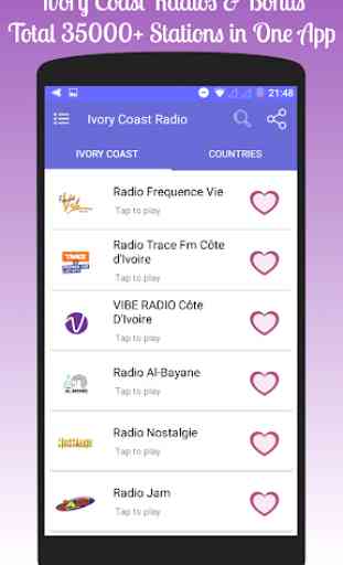All Ivory Coast Radios in One App 1