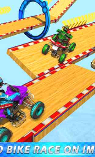 ATV quad de carreras - juegos rampa de dobles 3