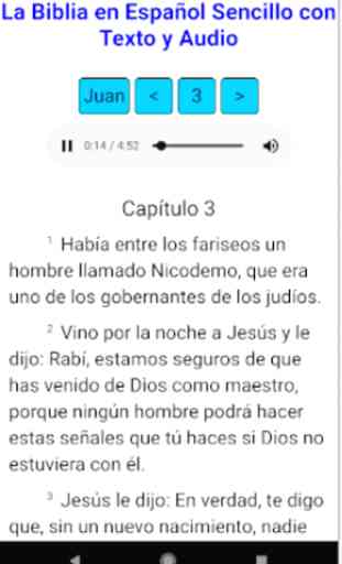 Audio Biblia Sencilla - Funciona sin conexión 2